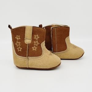 Rising Star Western Cowgirl Booties/Crib Shoes